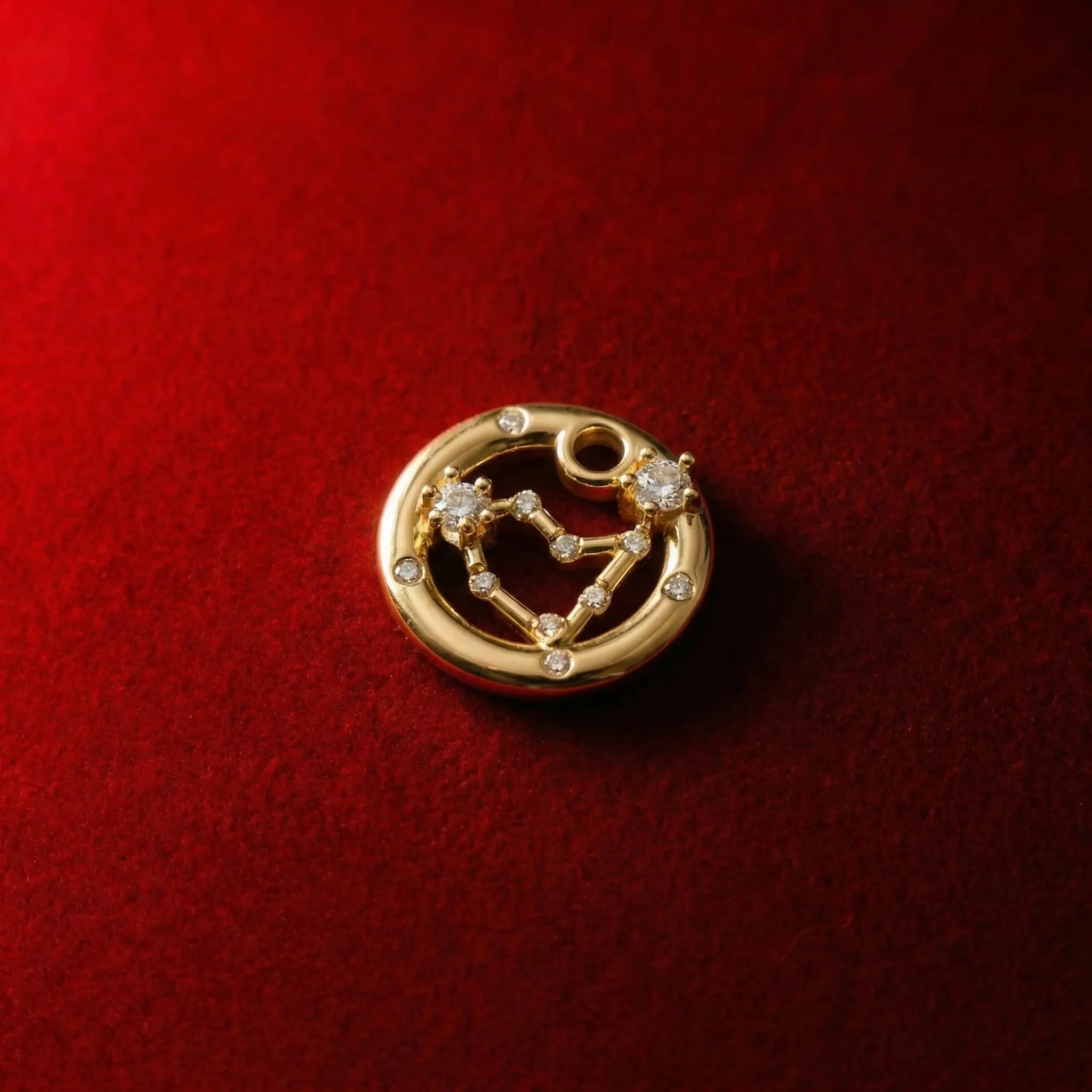 Capricorn Necklace, 18K Gold-Plated, December Birthday Gift, Fortune Gift, Zodiac Pendant