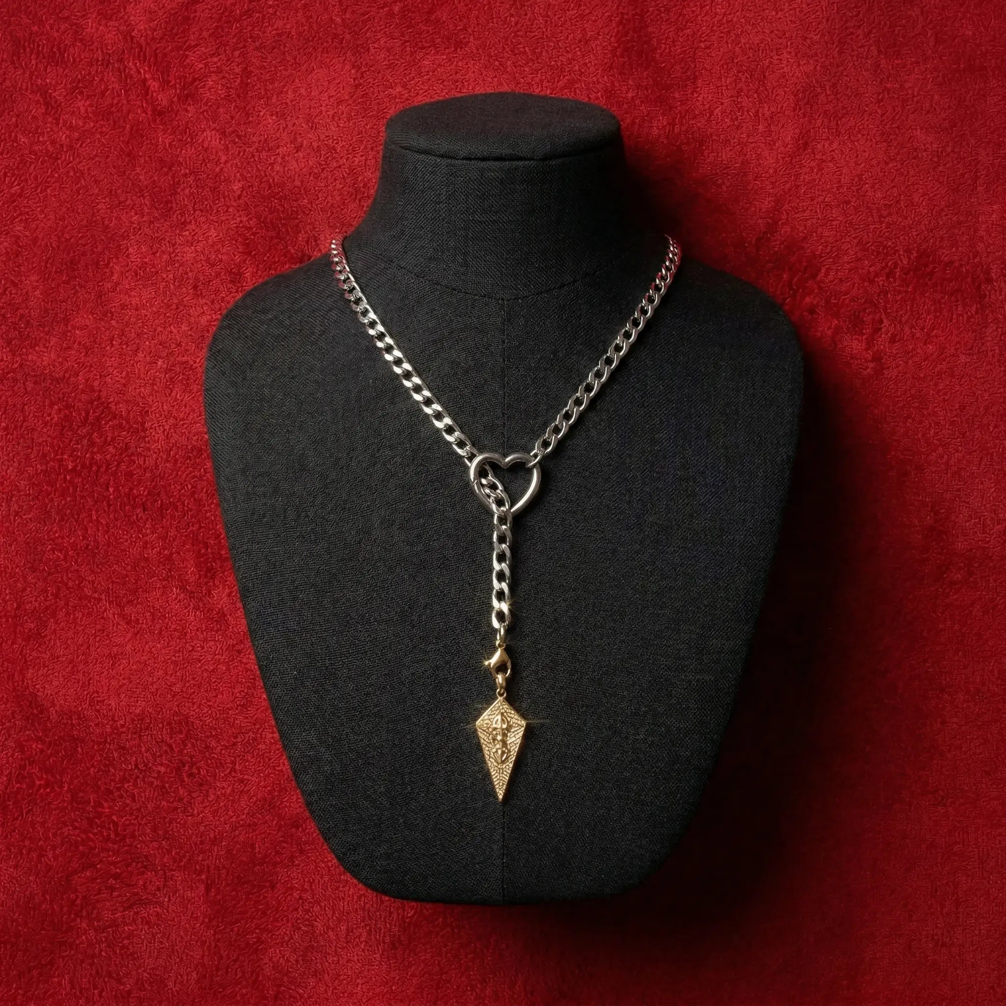 Paladin’s Grace Gold Slip Chain Necklace
