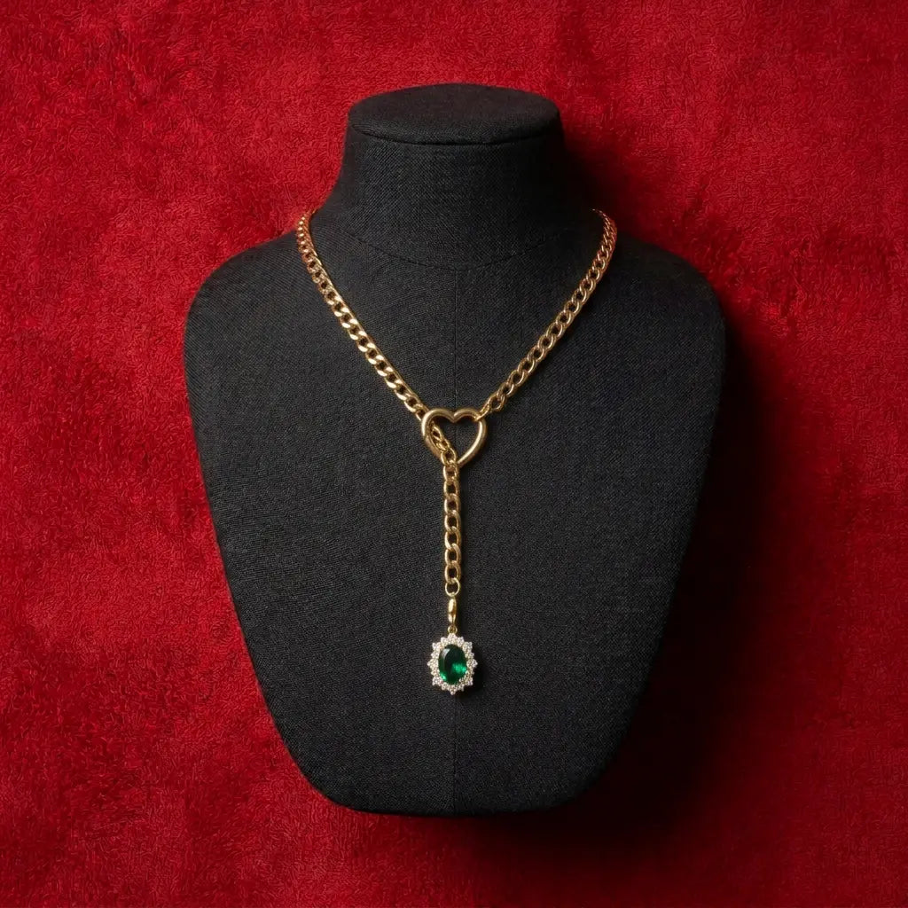 Paladin’s Grace Gold Slip Chain Necklace