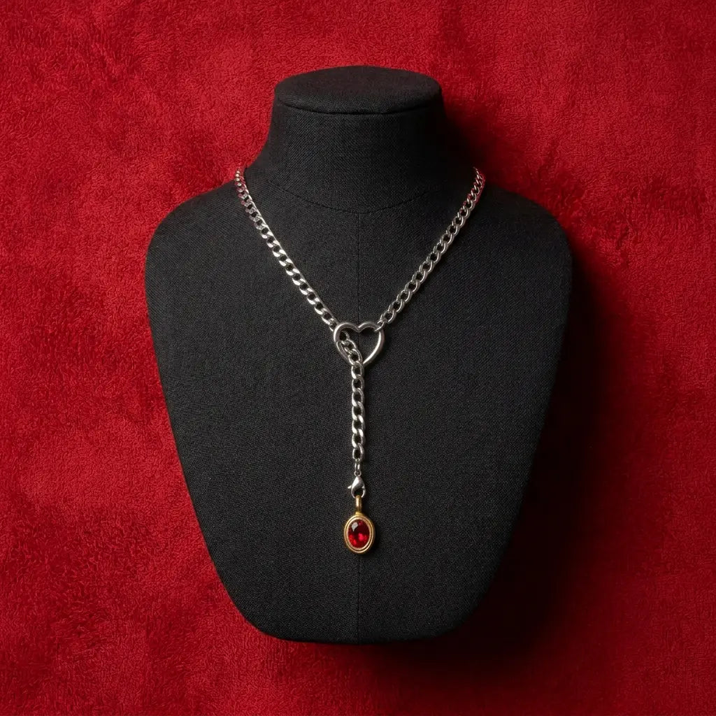 Paladin’s Grace Gold Slip Chain Necklace