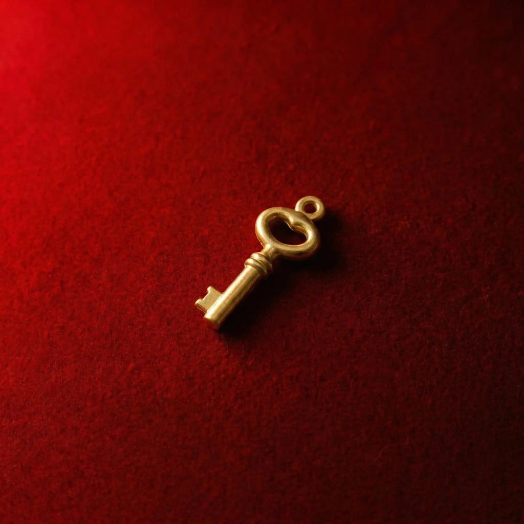 The golden key unlocks your heart.