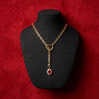 Paladin’s Grace Gold Slip Chain Necklace