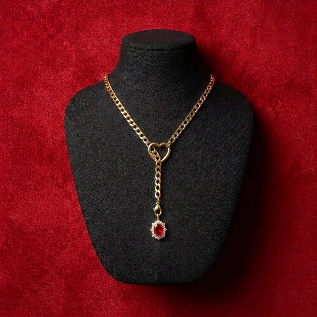 Paladin’s Grace Gold Slip Chain Necklace