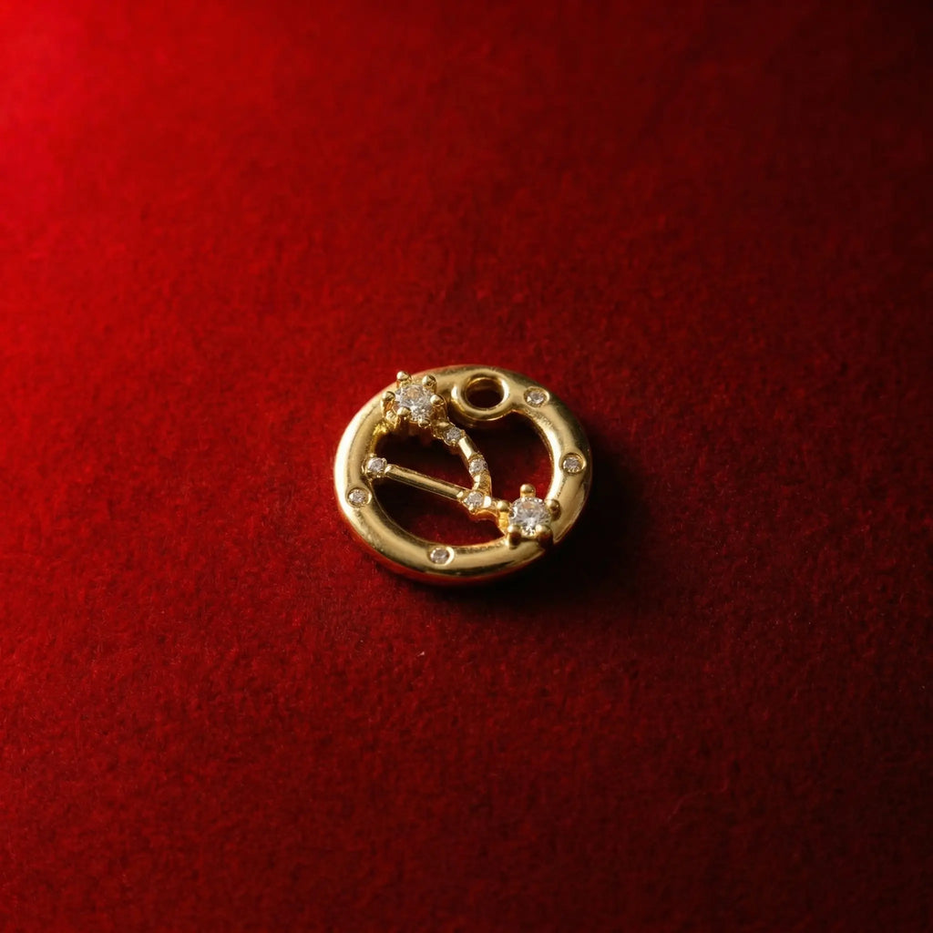 Taurus Necklace Pendant 18K Gold-Plated April/May Birthday Gift Reliability and Protection Patience and Elegance